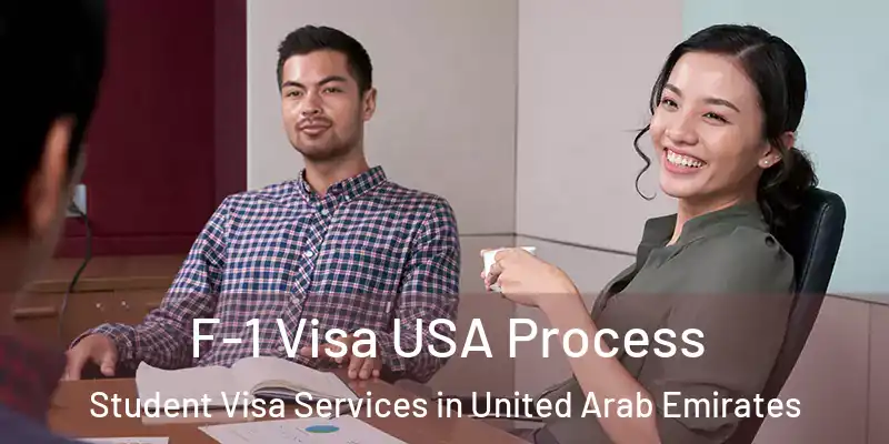 F-1 Visa USA Process Student Visa Services in United Arab Emirates